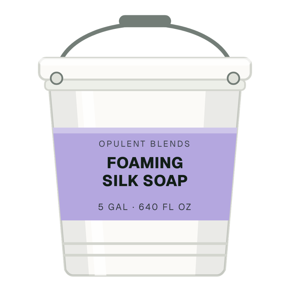 Foaming Silk Soap, 5-gallon pail