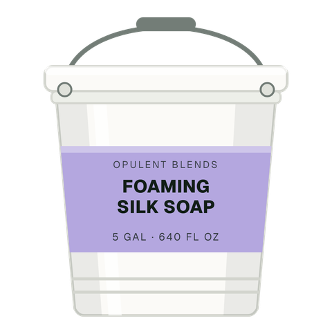 Foaming Silk Soap, 5-gallon pail